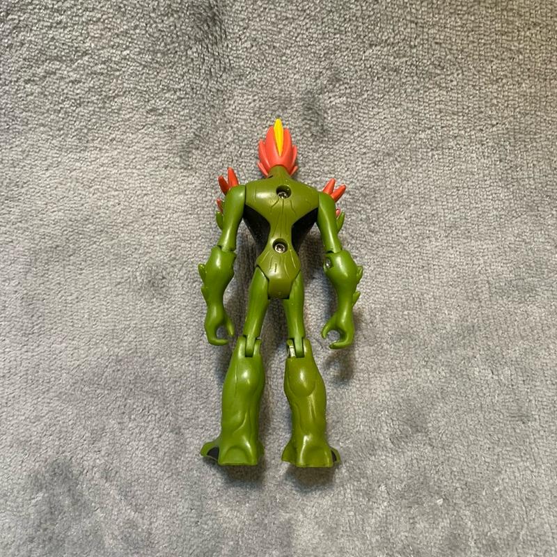 Ben 10 沼澤火 北極星 水晶奇俠 外星英雄 美式玩具 絕版老物 少年駭客 終極英雄 卡通公仔 磁鐵怪 鑽石戰神-細節圖9