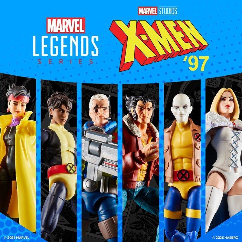 孩之寶 全新預購 漫威傳奇 X-Men 97 6吋 Marvel Legends 白皇后 機堡 金鋼狼 茱莉亞 千面人-細節圖9