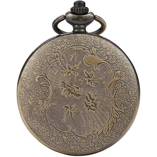 比爾之書 神秘小鎮大冒險 復古石英懷錶 經典手錶 阿拉伯數字秤 附鍊條 重力瀑布 迪士尼 生日禮物-細節圖4