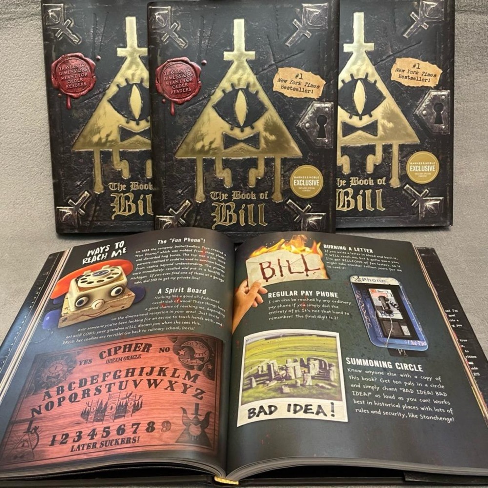 現貨 神秘小鎮大冒險 比爾之書  The Book of Bill Exclusive 黃金獨家版 全新 美國預購-細節圖5