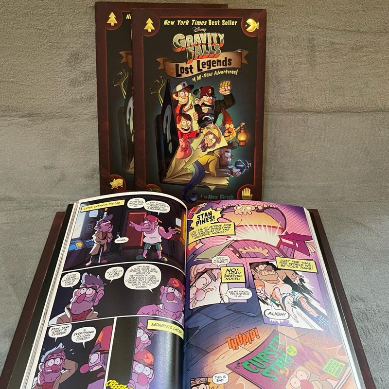 神秘小鎮大冒險：失落的傳奇 美國預購 精裝書 收藏 卡通-細節圖2