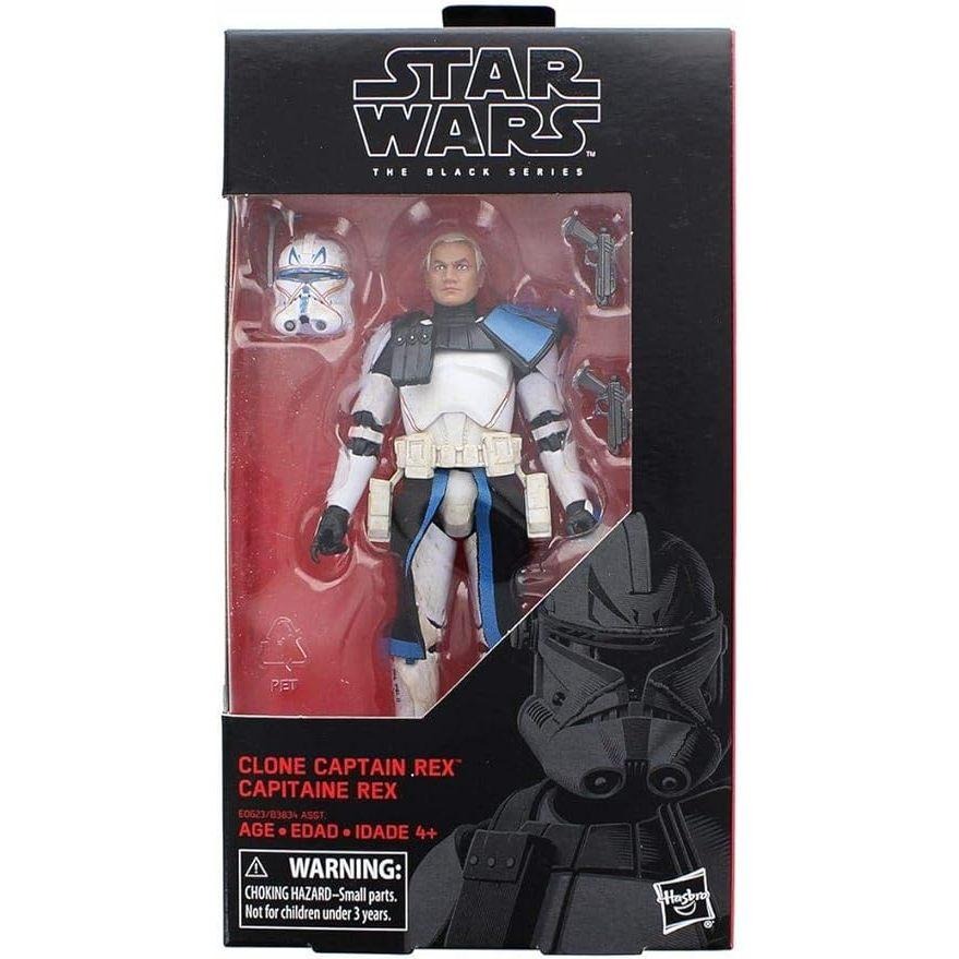預購 絕版 美國 孩之寶 Star Wars 星際大戰 黑標系列 Clone Captain Rex 複製人雷克斯上尉-細節圖5