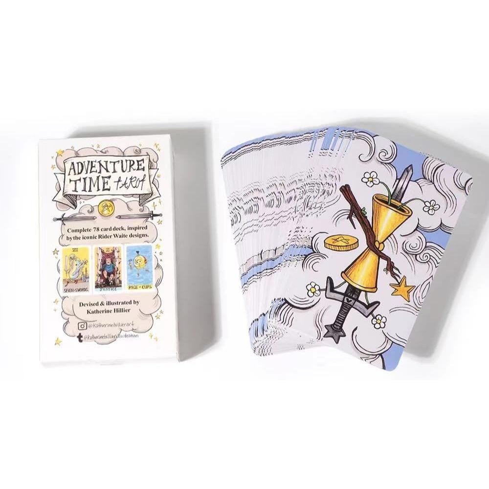 探險活寶 官方授權 塔羅牌 英文塔牌羅 占卜 卡牌桌遊 卡通頻道 美國 冒險時間 Adventure Time-細節圖8