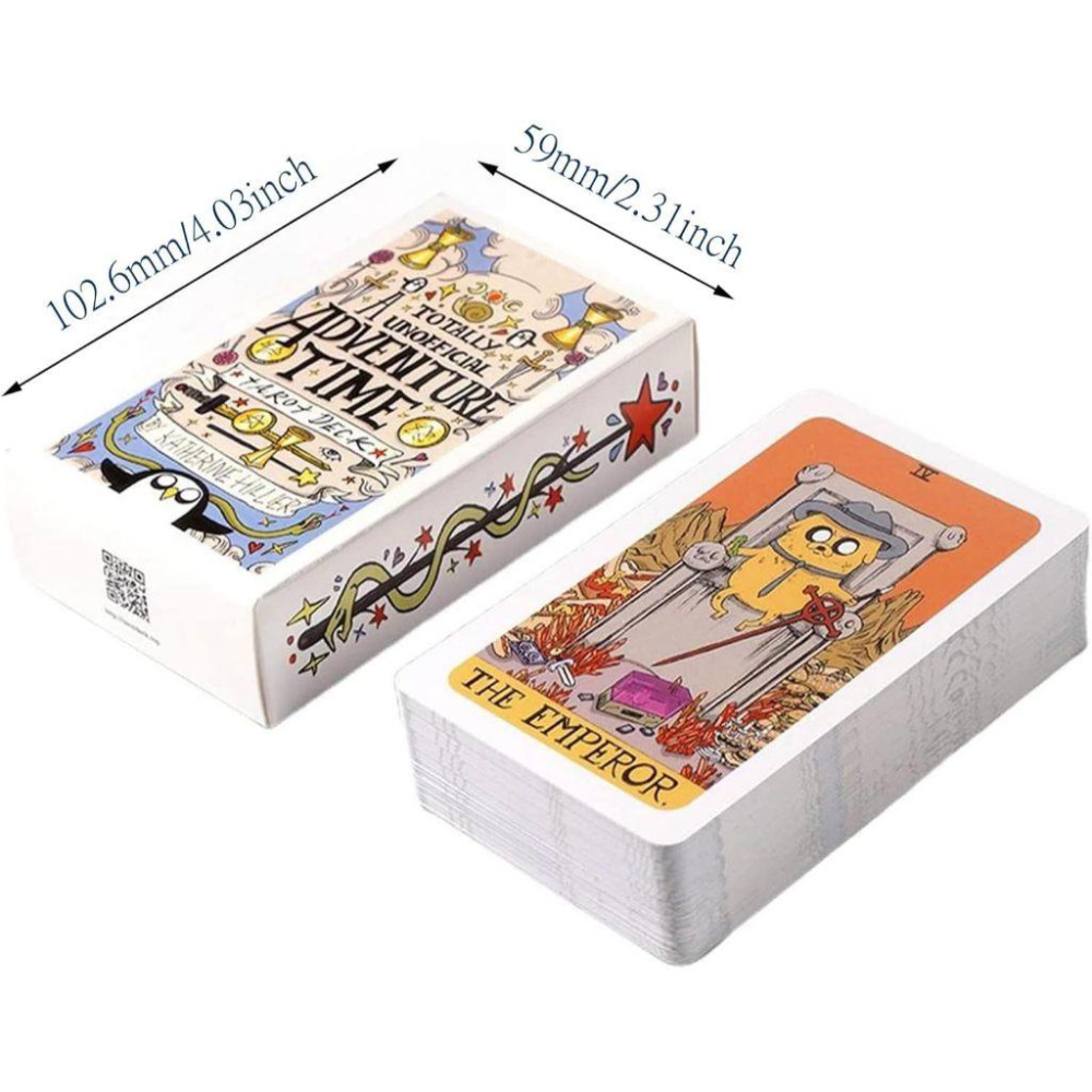 探險活寶 官方授權 塔羅牌 英文塔牌羅 占卜 卡牌桌遊 卡通頻道 美國 冒險時間 Adventure Time-細節圖9