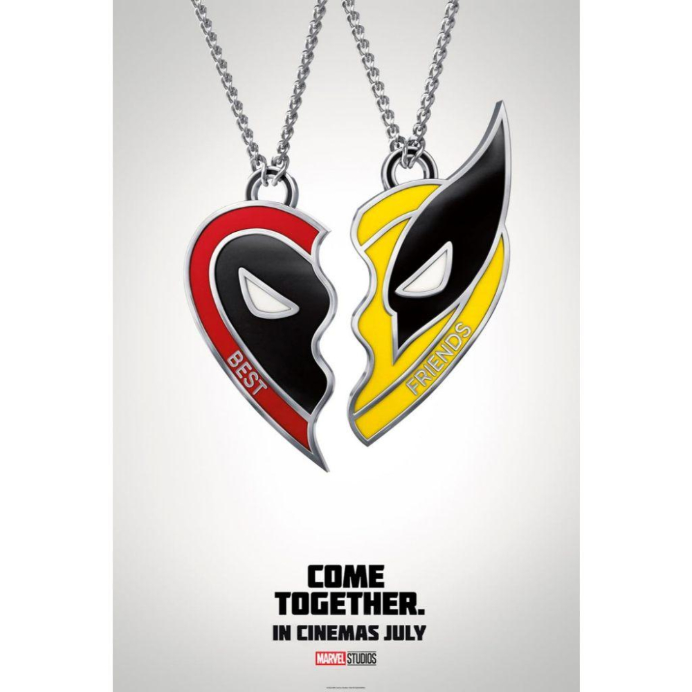 死侍與金鋼狼 電影海報 漫威   deadpool & wolverine  A4 A3-細節圖6