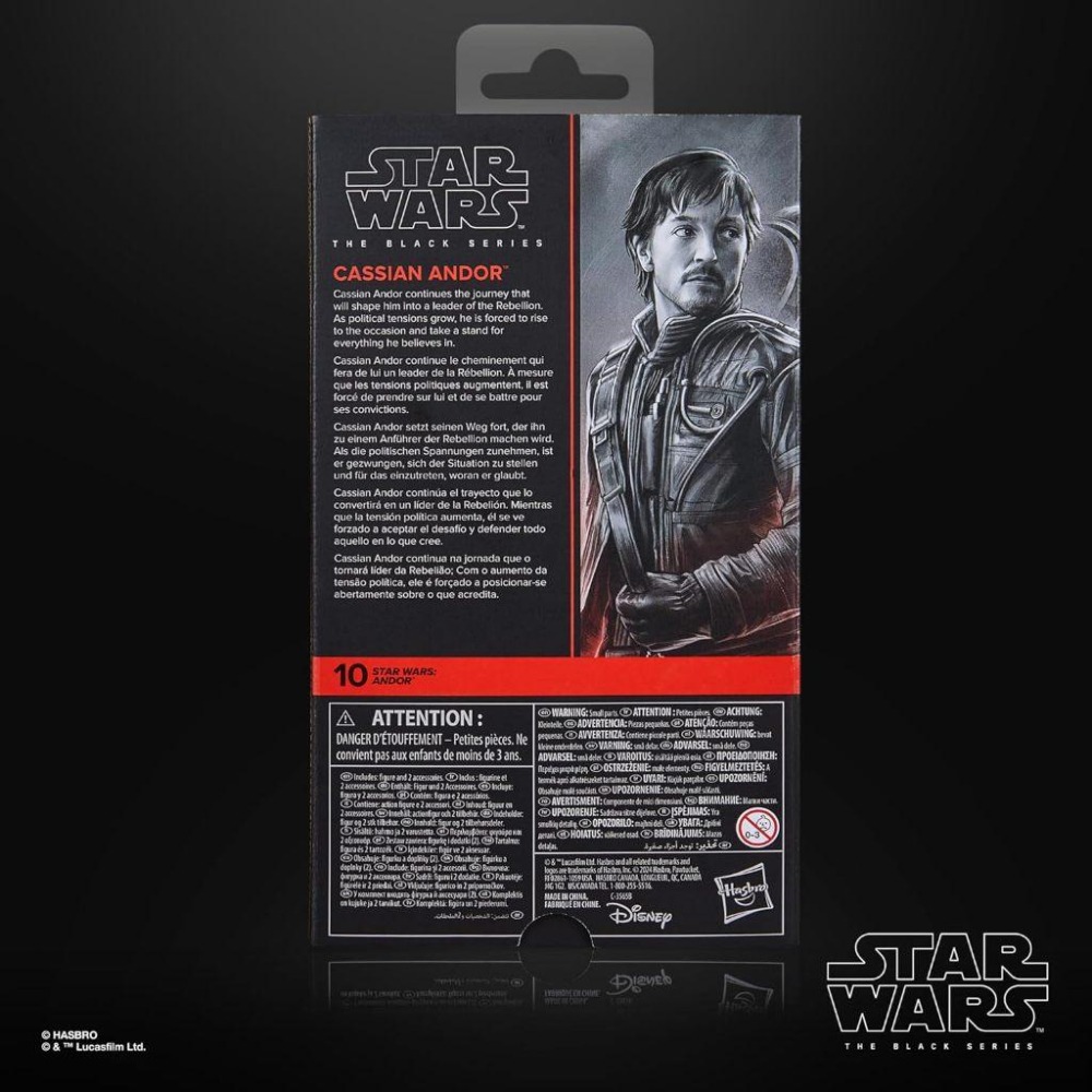 現貨 星際大戰 黑標 6吋 卡西恩 安道爾 Cassian Andor 俠盜一號 安道爾 反抗軍 Star Wars-細節圖7