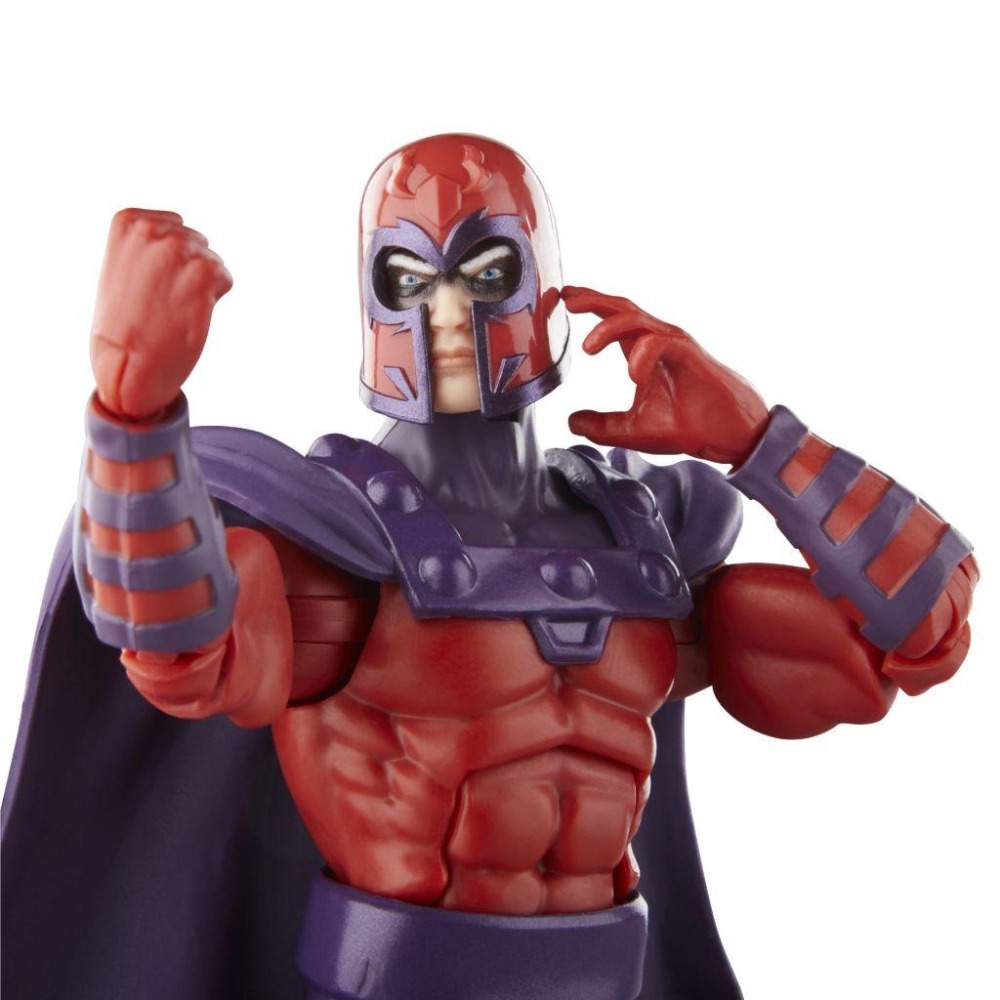 孩之寶 全新現貨 萬磁王 Xmen 97 漫畫收藏品 Marvel Legends magneto 6吋 美式復古吊卡-細節圖2