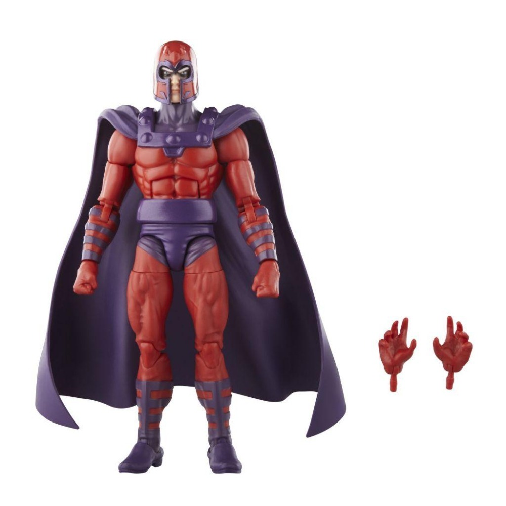 孩之寶 全新現貨 萬磁王 Xmen 97 漫畫收藏品 Marvel Legends magneto 6吋 美式復古吊卡-細節圖6