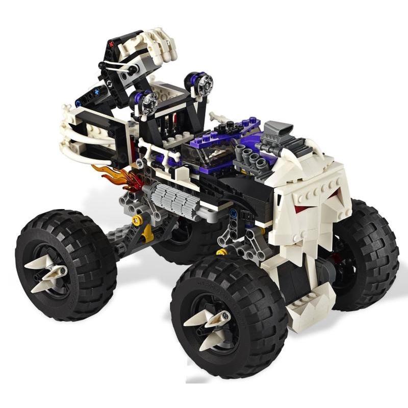 LEGO 2506 正版 旋風忍者 絕版 骷髏戰車💀 有說明書 無盒 已組裝完成-細節圖3