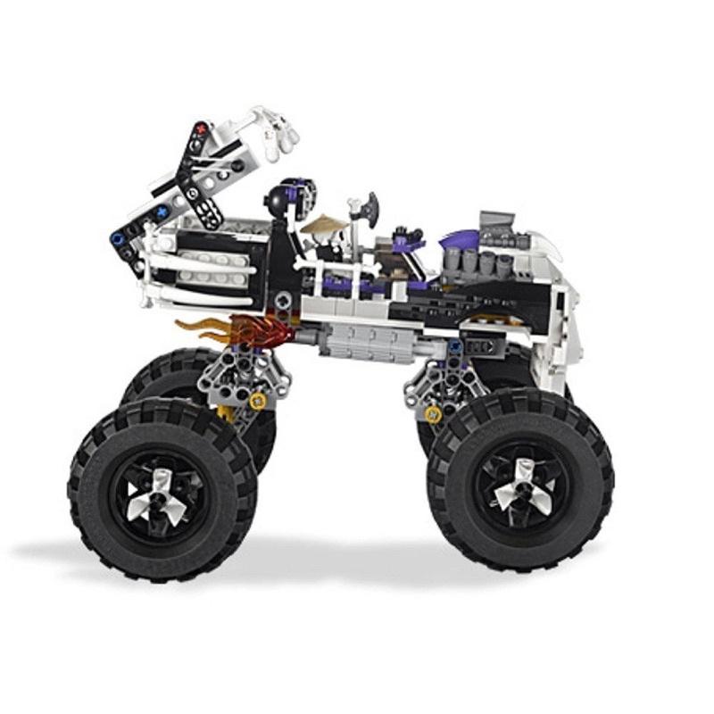 LEGO 2506 正版 旋風忍者 絕版 骷髏戰車💀 有說明書 無盒 已組裝完成-細節圖4