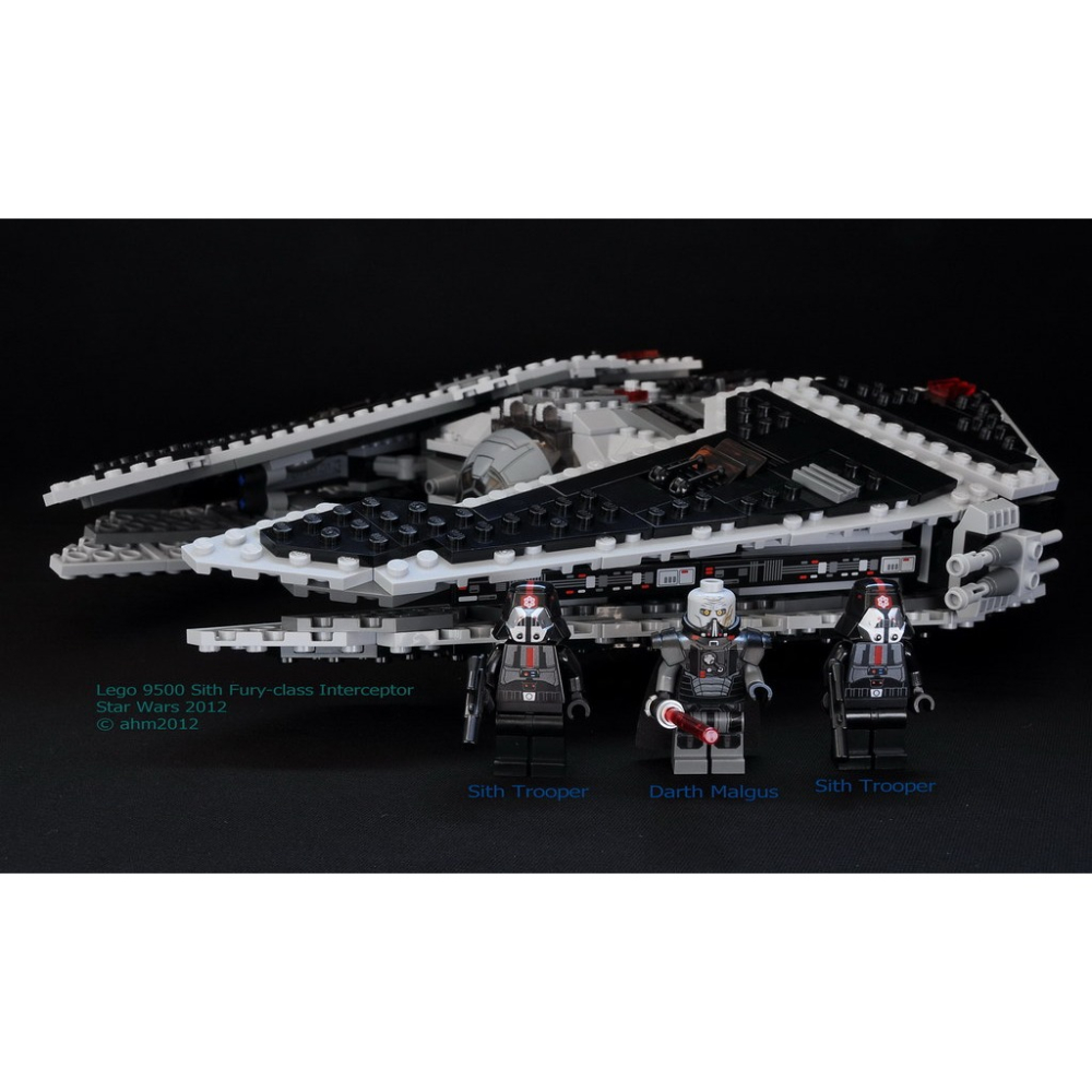 LEGO 9500 全新未拆 樂高 星際大戰 Sith Fury Interceptor 絕版 StarWars 系列-細節圖5