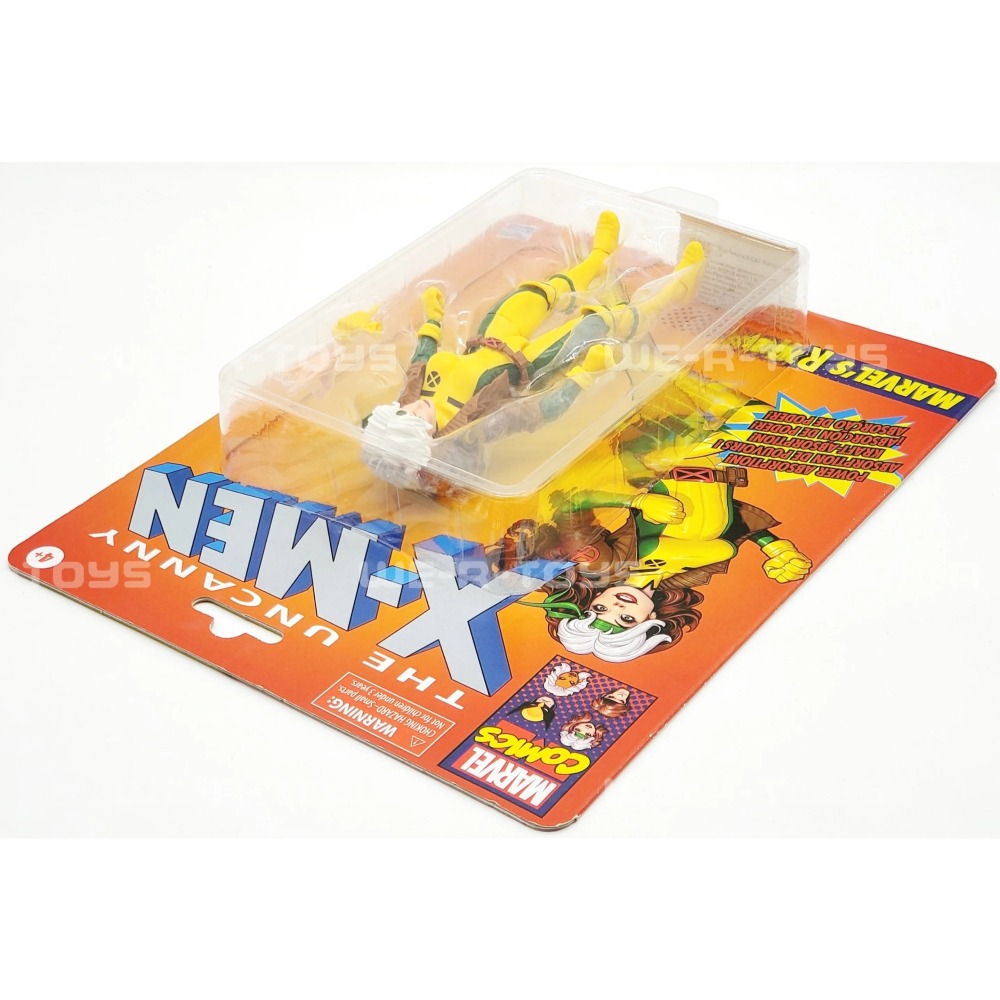 孩之寶 全新現貨 絕版 97 小淘氣 漫威傳奇 Marvel Legends 6吋 復古吊卡 X戰警 Rogue-細節圖4