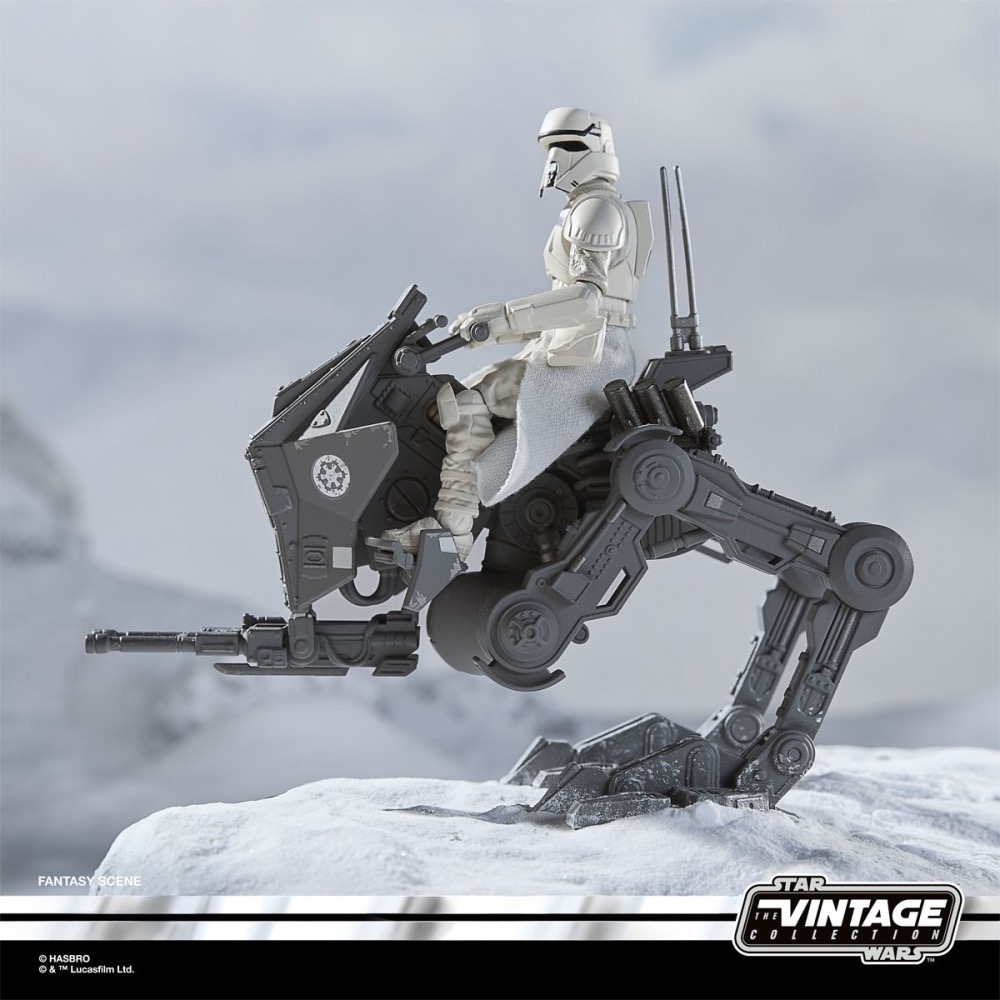孩之寶 全新現貨 星際大戰 帝國軍 AT-RT 駕駛員 載具組 曼達洛人 古古 曼達洛人電影 3.75吋 TVC-細節圖4