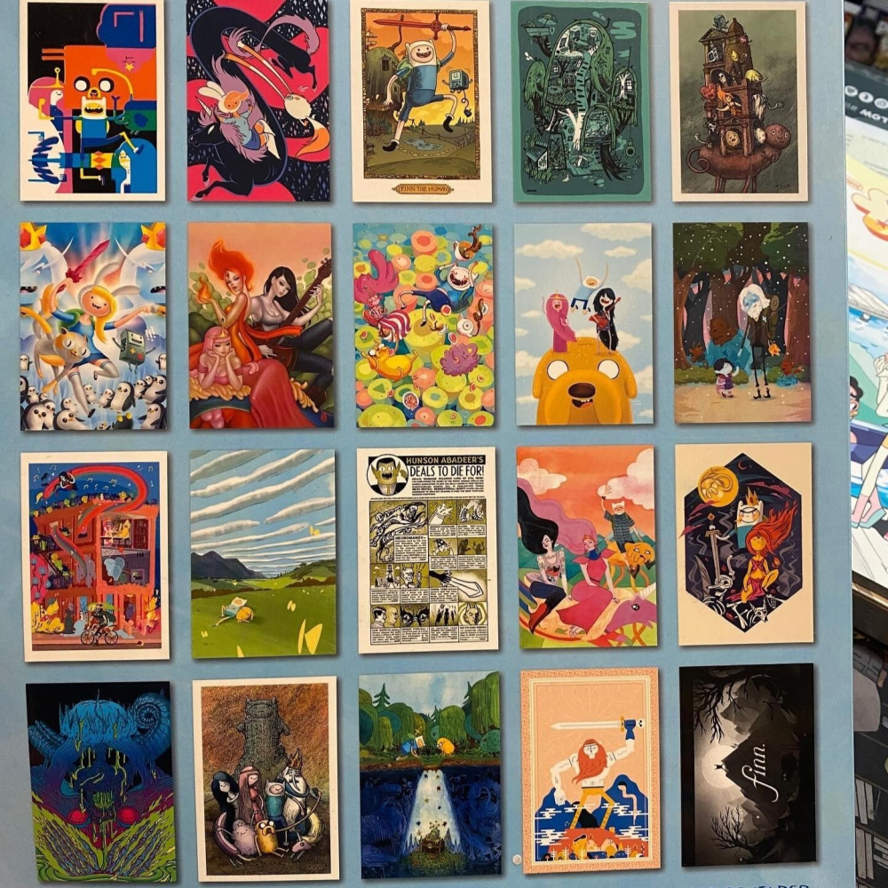 探險活寶 現貨 Adventure Time 海報合集 可拆式 收藏書 Math Poster Collection-細節圖2