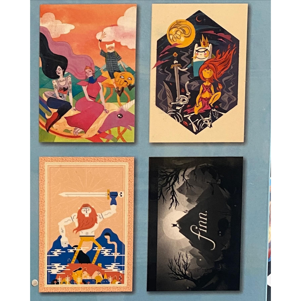 探險活寶 現貨 Adventure Time 海報合集 可拆式 收藏書 Math Poster Collection-細節圖6