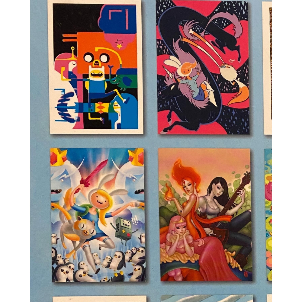 探險活寶 現貨 Adventure Time 海報合集 可拆式 收藏書 Math Poster Collection-細節圖8