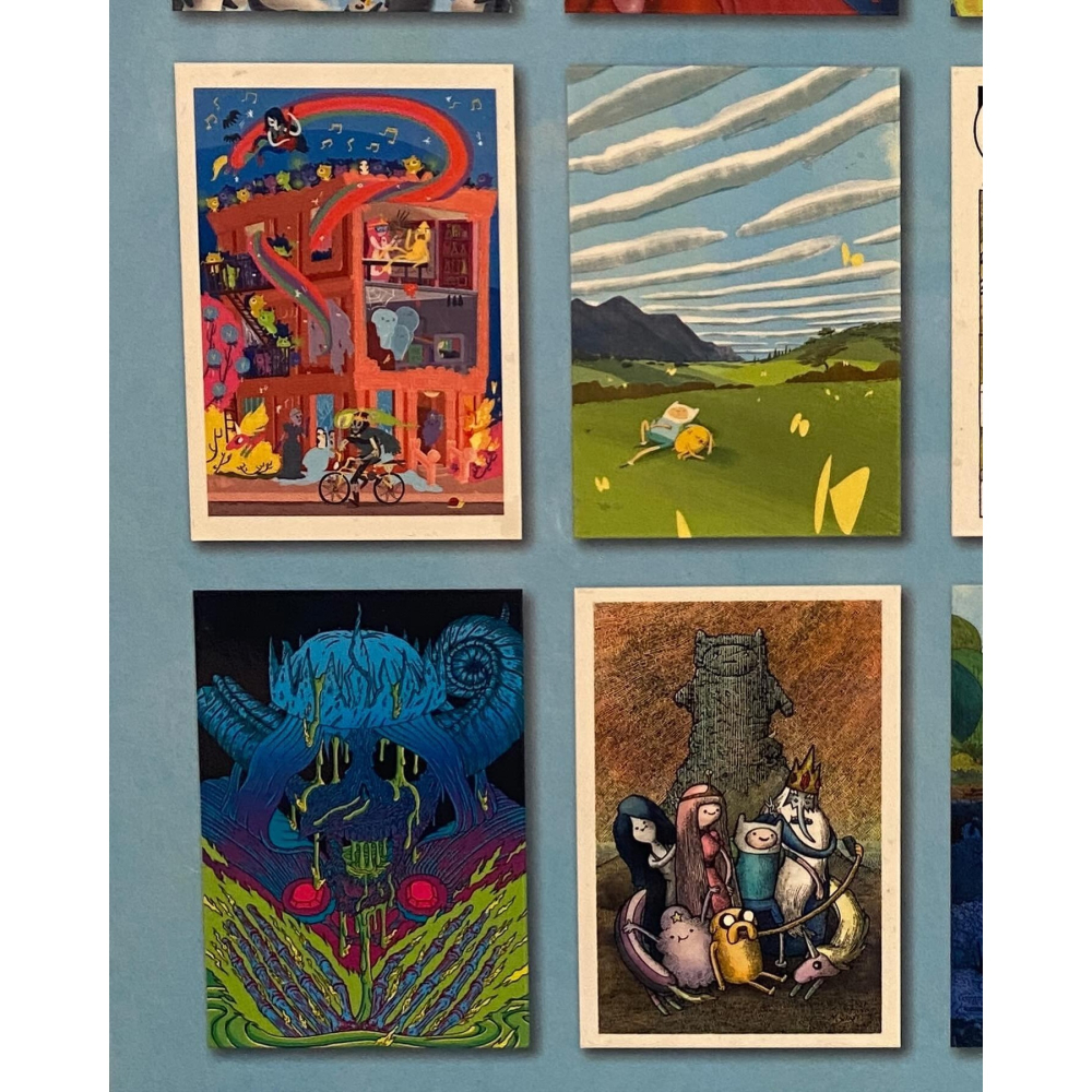探險活寶 現貨 Adventure Time 海報合集 可拆式 收藏書 Math Poster Collection-細節圖9