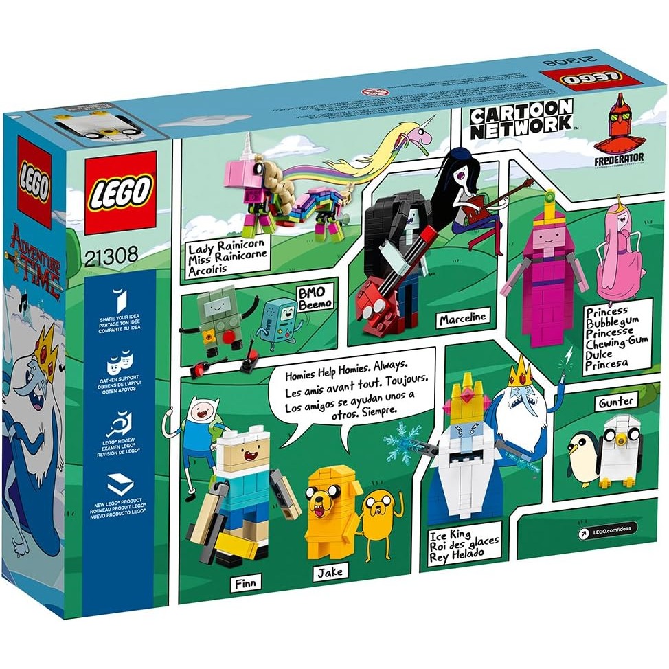 LEGO 全新未拆 21308 樂高 Ideas系列 探險活寶 Adventure Time 老皮 阿寶-細節圖2
