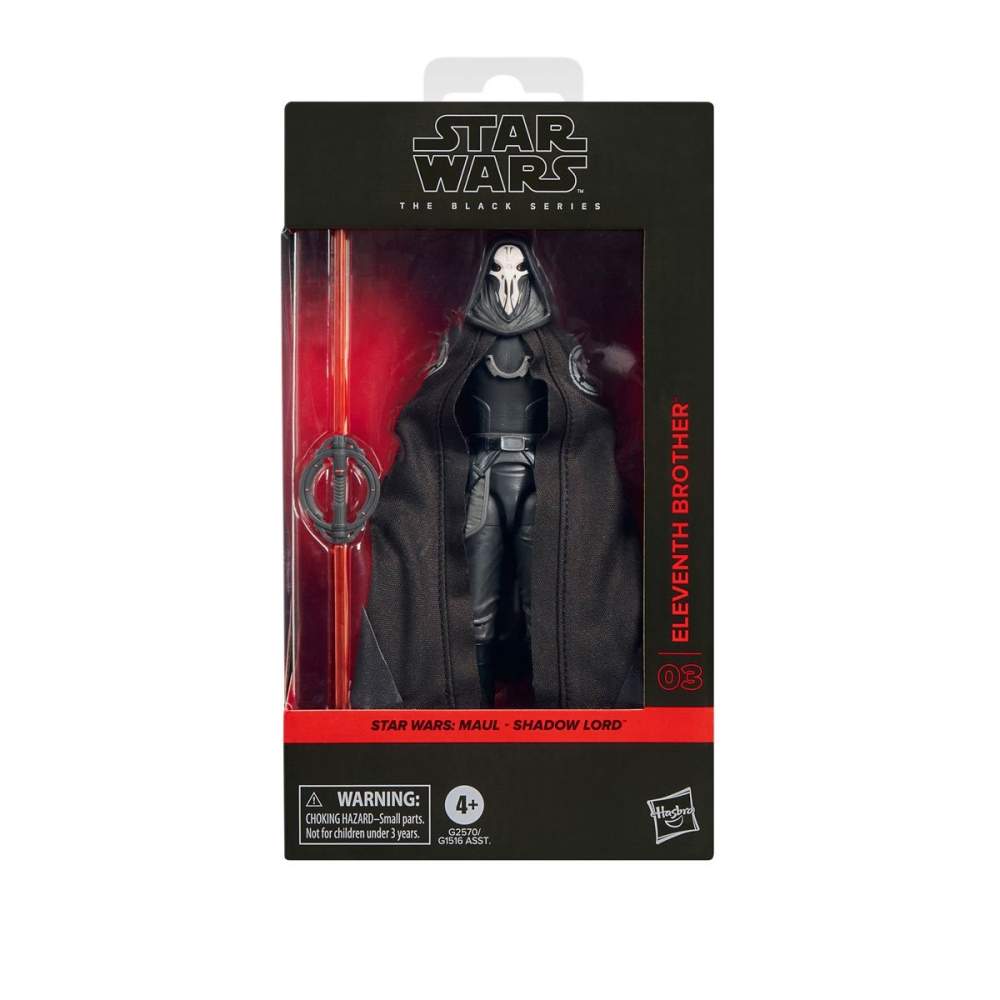 孩之寶 全新 星際大戰 SW 6吋 黑標 十一兄弟 審判官 西斯 可動公仔 StarWars Eleventh-細節圖2