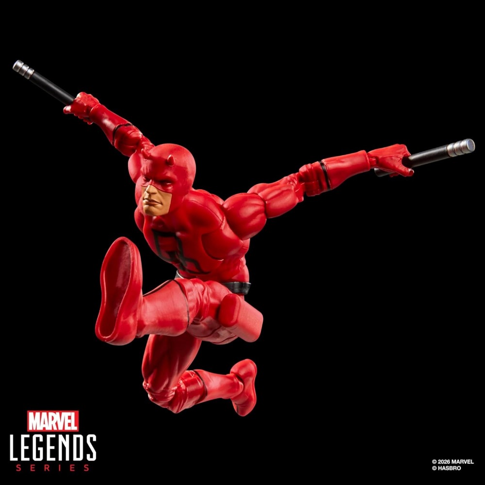 孩之寶 全新預購 夜魔俠 Daredevil 秘密戰爭 漫威傳奇 漫畫 Marvel Legends-細節圖5