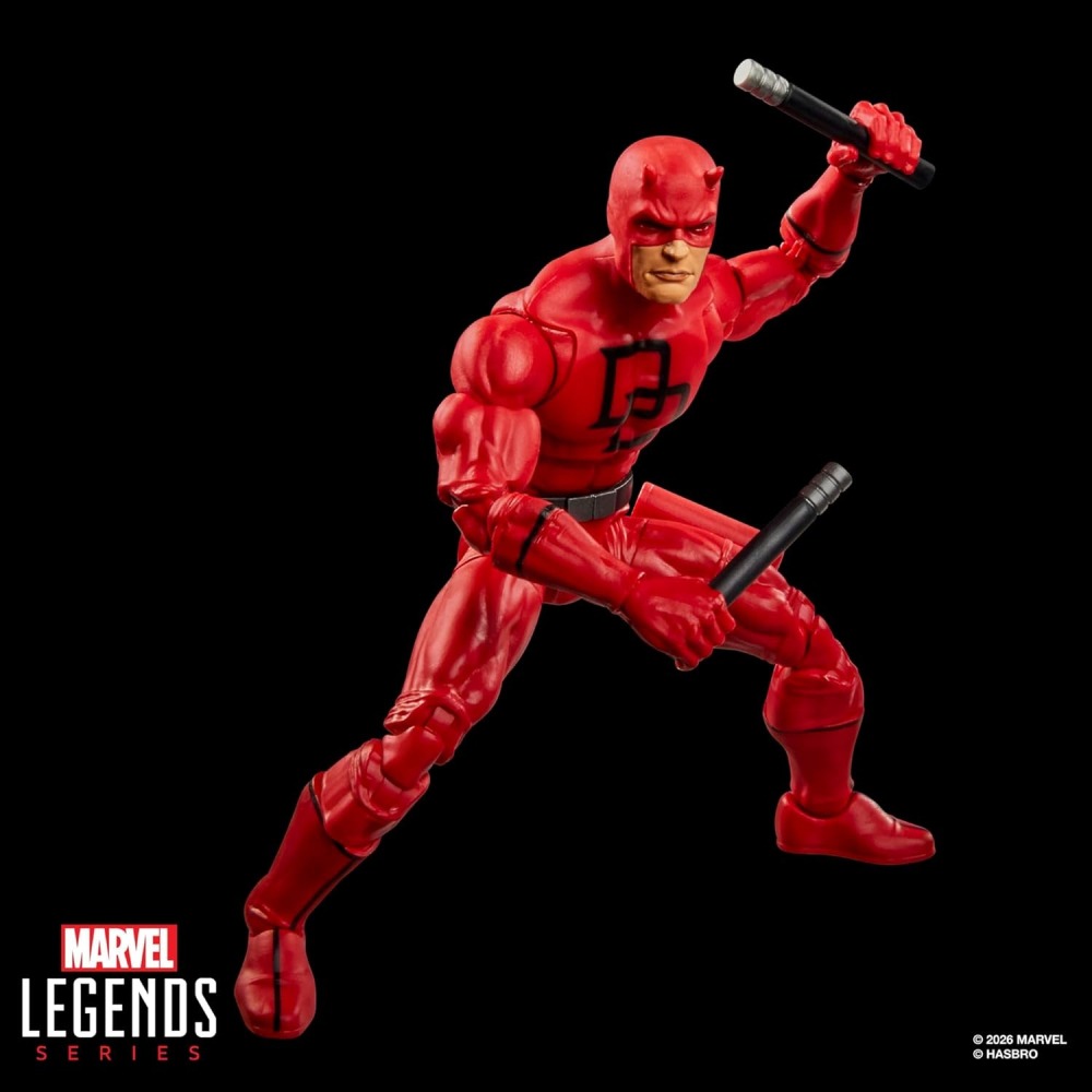 孩之寶 全新預購 夜魔俠 Daredevil 秘密戰爭 漫威傳奇 漫畫 Marvel Legends-細節圖9