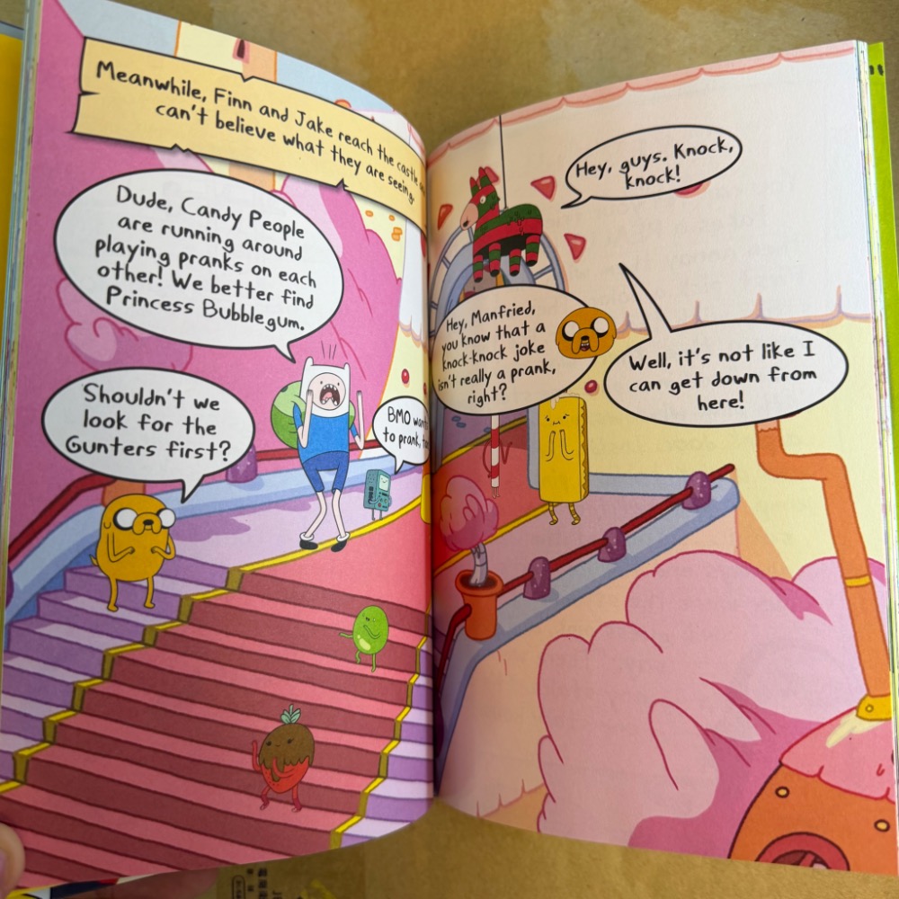 探險活寶 絕版漫畫 現貨 Adventure Time Vol 4 阿鵝 惡作劇日記 Gunter＇s Prank-細節圖7