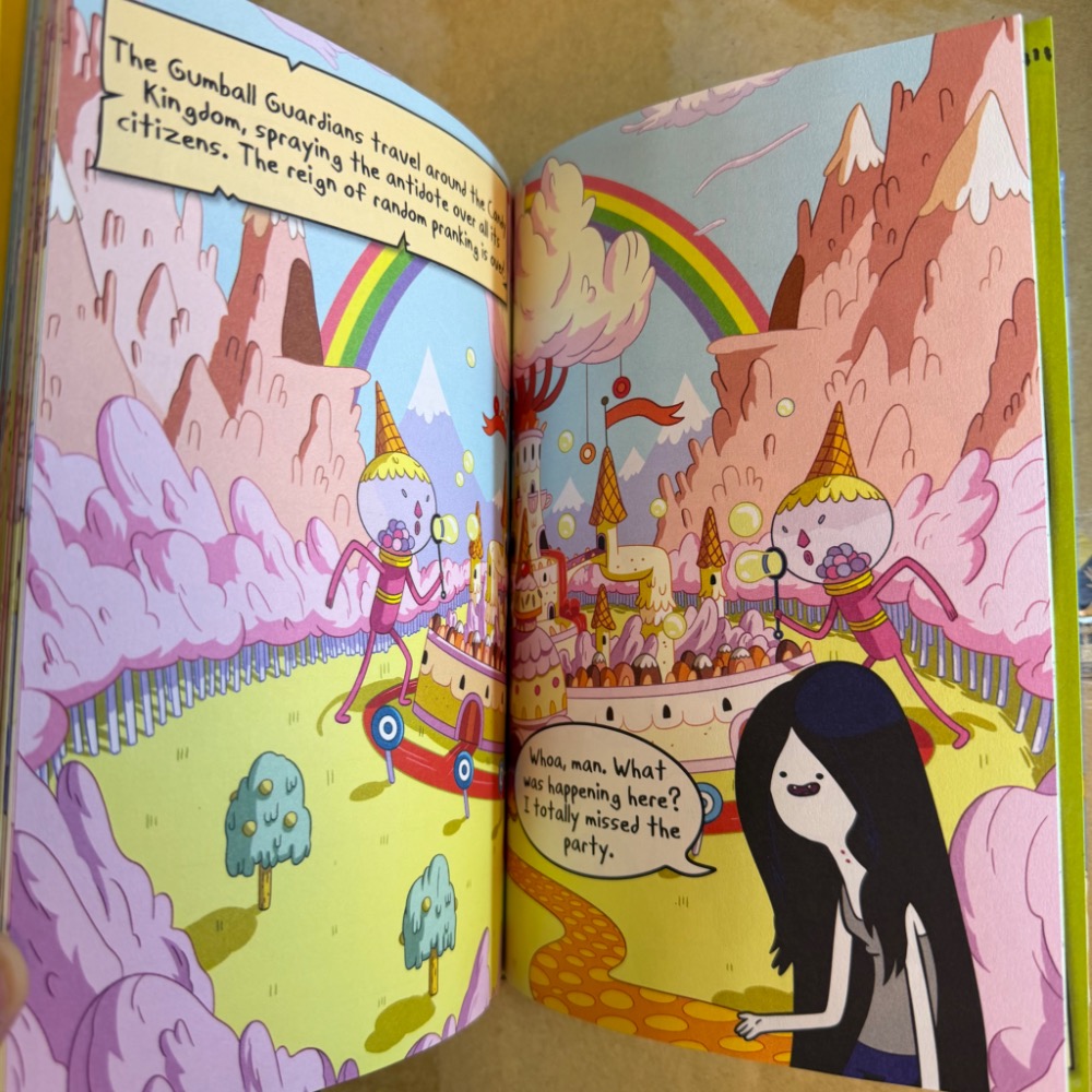 探險活寶 絕版漫畫 現貨 Adventure Time Vol 4 阿鵝 惡作劇日記 Gunter＇s Prank-細節圖8