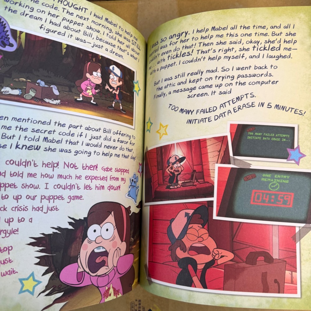 神祕小鎮大冒險 收藏書 週記3 Gravity Falls 重力瀑布 手記 比爾之書-細節圖6
