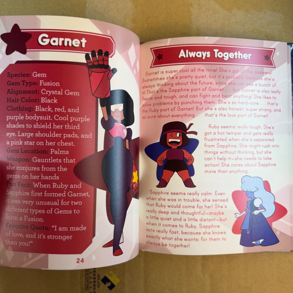 神奇小捲毛 絕版漫畫 現貨 史蒂芬宇宙 英文原版 Steven Universe 宇宙寶衛隊 導覽書-細節圖5