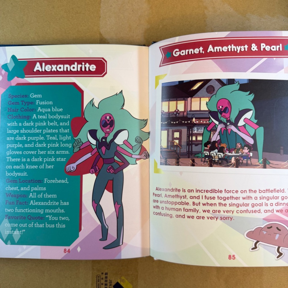 神奇小捲毛 絕版漫畫 現貨 史蒂芬宇宙 英文原版 Steven Universe 宇宙寶衛隊 導覽書-細節圖6