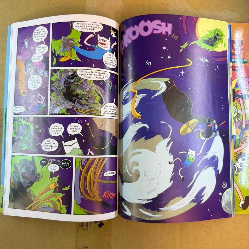 探險活寶 絕版漫畫 現貨 Adventure Time Vol. 1 Vol .2 Novel 英語版 卡通頻道-細節圖5