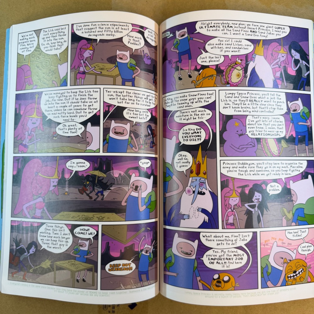 探險活寶 絕版漫畫 現貨 Adventure Time Vol. 1 Vol .2 Novel 英語版 卡通頻道-細節圖6
