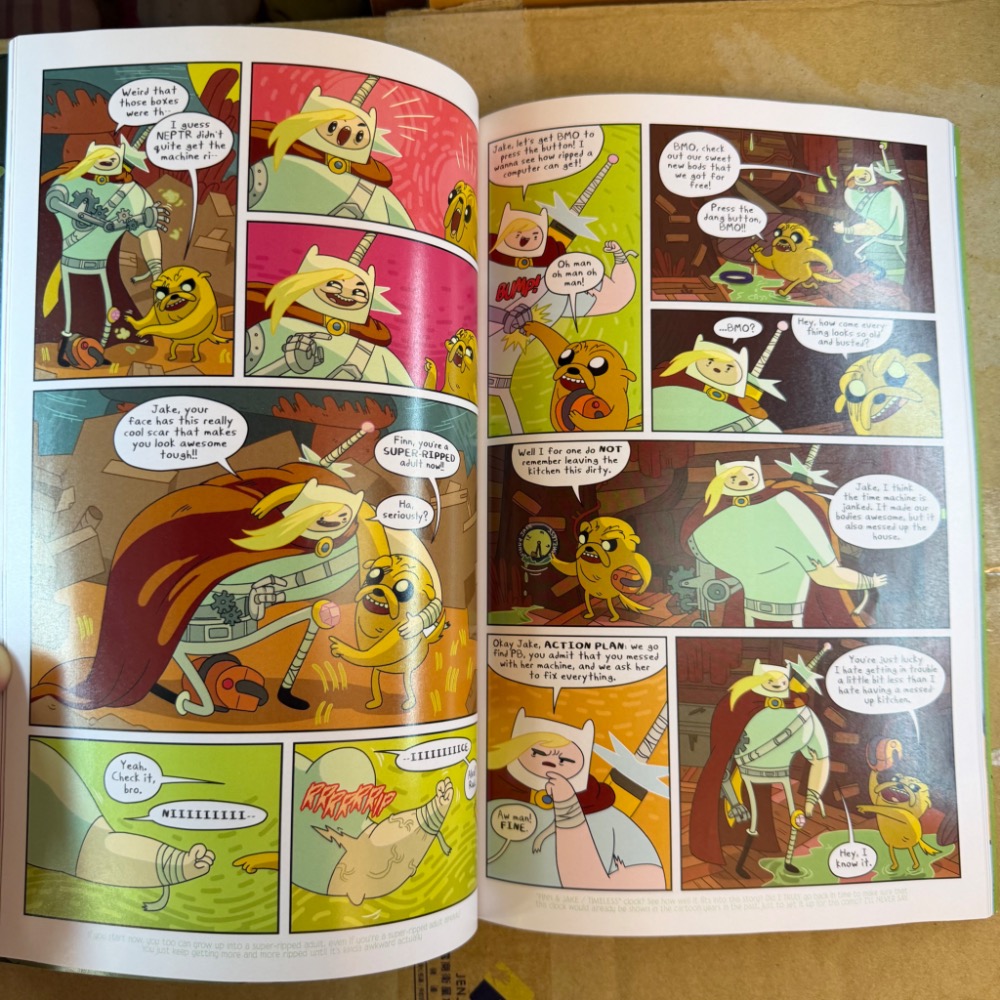 探險活寶 絕版漫畫 現貨 Adventure Time Vol. 1 Vol .2 Novel 英語版 卡通頻道-細節圖8