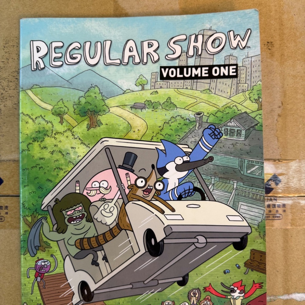 天兵公園 最早期 漫畫 Regular Show Vol 1 鳥哥 阿天 日常工作 第一刊 絕版 卡通頻道 歐美小説-細節圖4