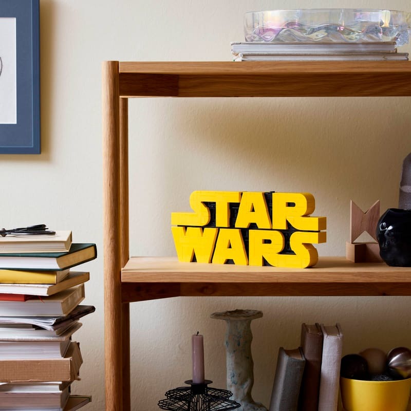 LEGO 75407 無盒 有說明書 樂高 星際大戰 立牌 LOGO 積木版 Star Wars 標誌 SW 大字版-細節圖2