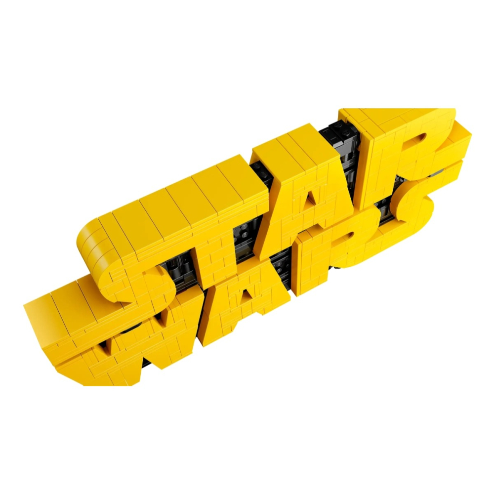 LEGO 75407 無盒 有說明書 樂高 星際大戰 立牌 LOGO 積木版 Star Wars 標誌 SW 大字版-細節圖3