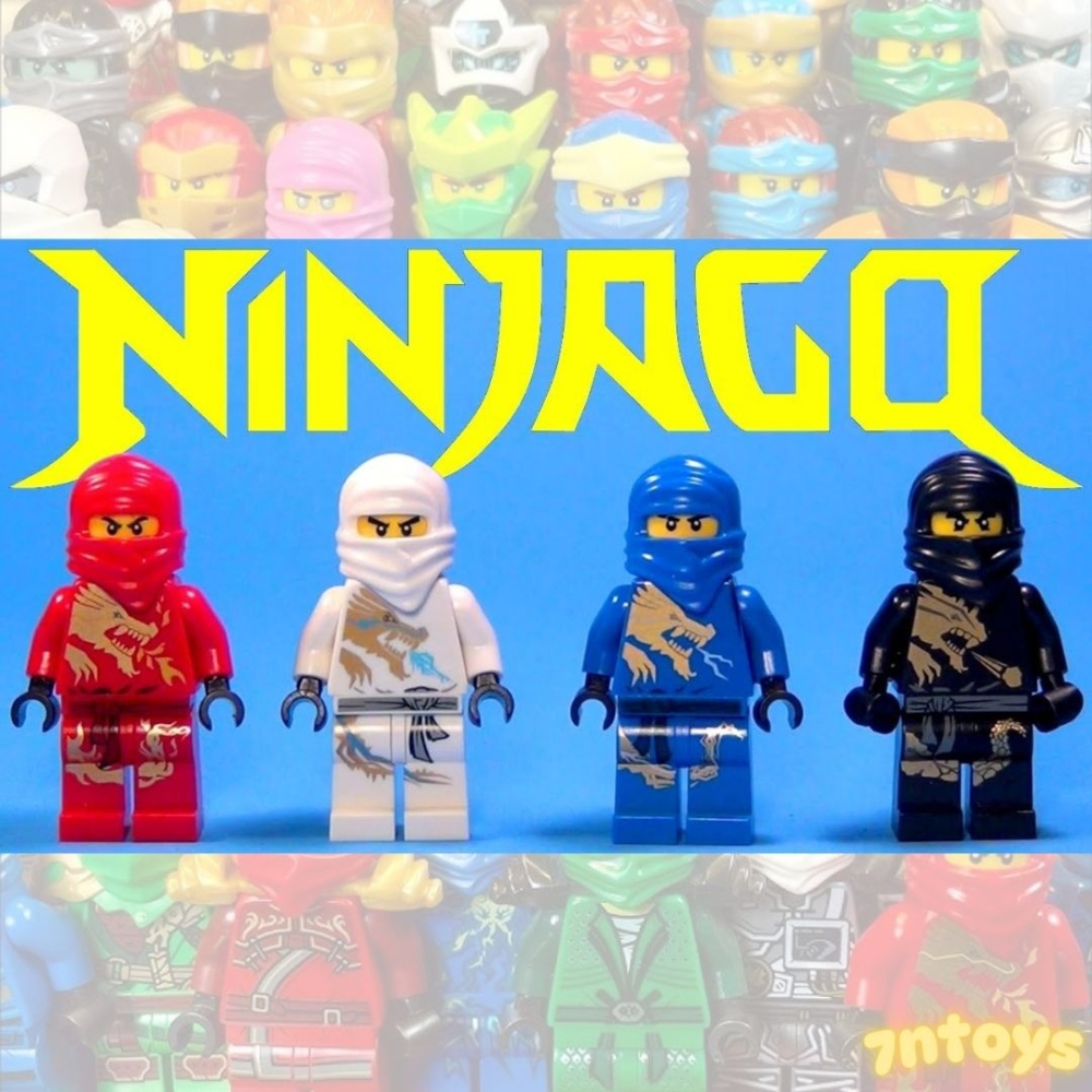 LEGO 樂高 旋風忍者 龍袍 2521 2519 2170 2507 2254 四隻合售 絕版 DX 忍者系列-細節圖2