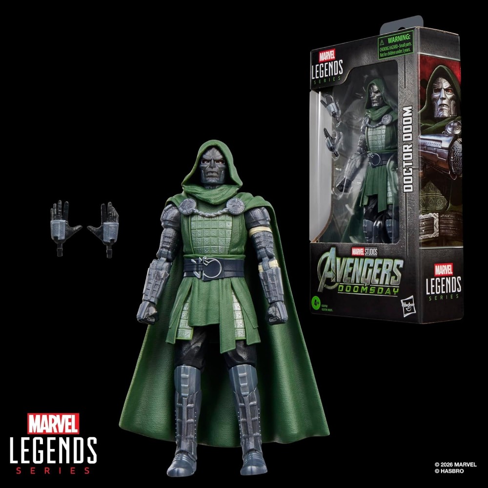 孩之寶 全新預購 毀滅日 Marvel Legends 末日博士 驚奇4超人 漫威傳奇 毀滅博士 Doom 復仇者聯盟5-細節圖9