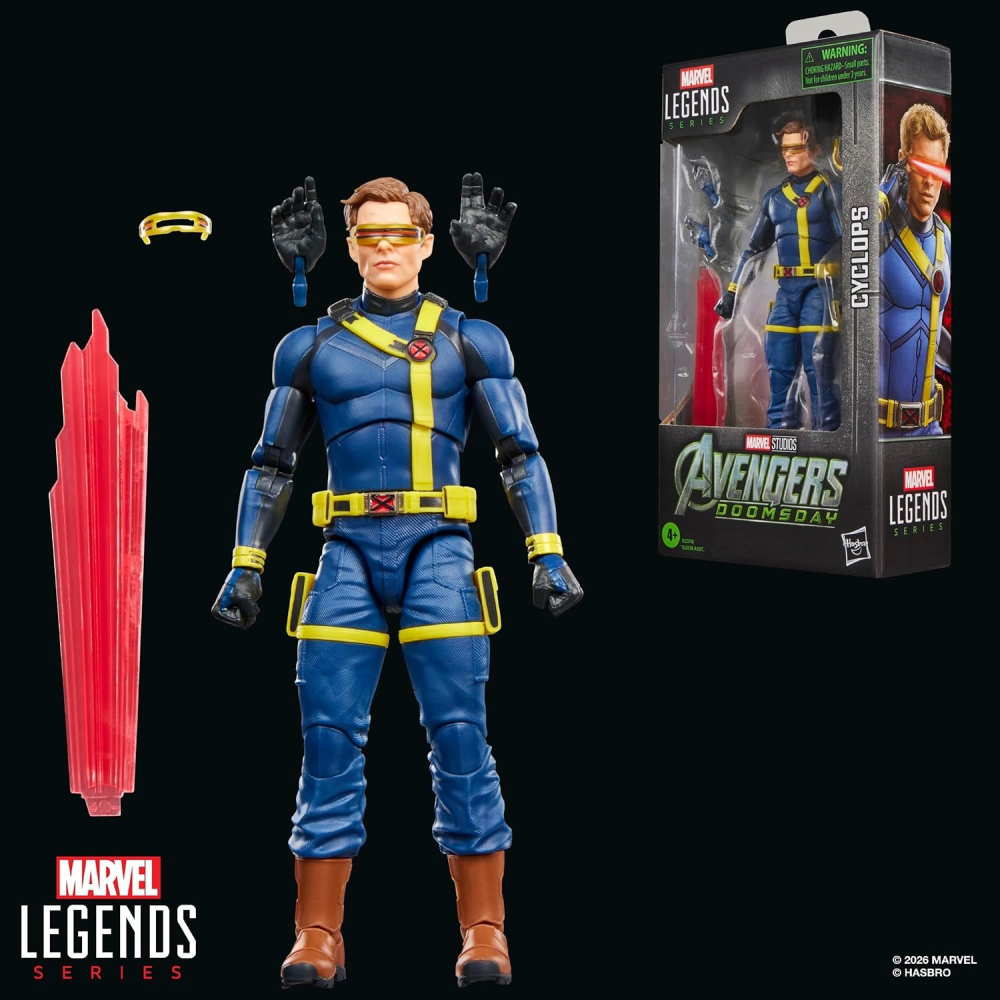 孩之寶 全新預購 復仇者聯盟 毀滅日 Marvel Legends X戰警 獨眼龍 Xmen 漫威傳奇 Cyclops-細節圖9