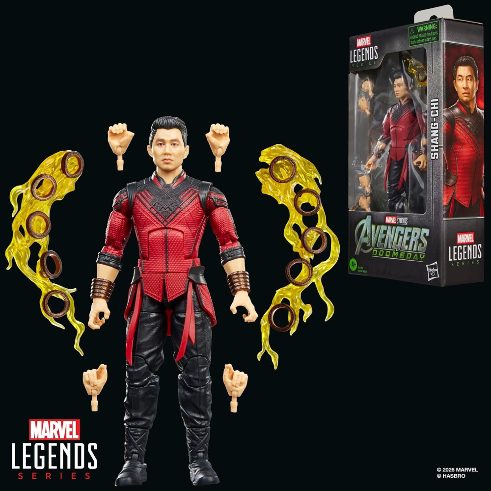 孩之寶 全新預購 Marvel Legends 尚氣 漫威傳奇 Doom 末日博士 復仇者聯盟 毀滅日 6吋 公仔-細節圖9