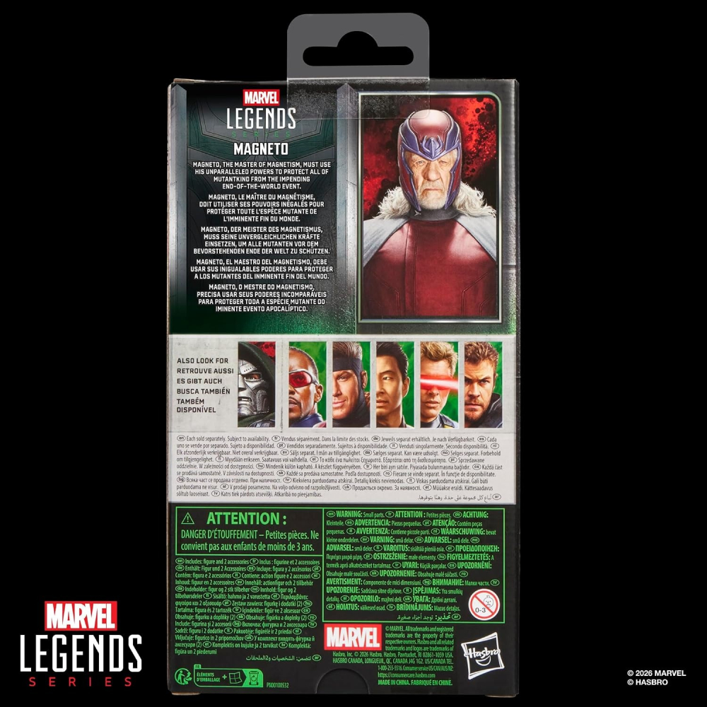 孩之寶 全新預購 萬磁王 Xmen Marvel Legends 末日博士 漫威傳奇 Doom 復仇者聯盟 毀滅日-細節圖9