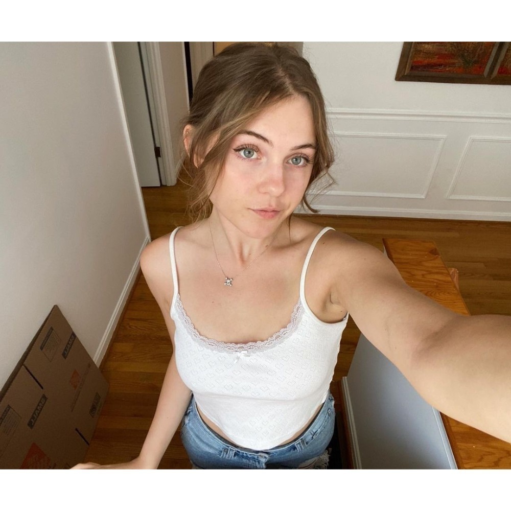 【BM】Skylar Lace Eyelet Tank 愛心蕾絲小吊帶-細節圖2