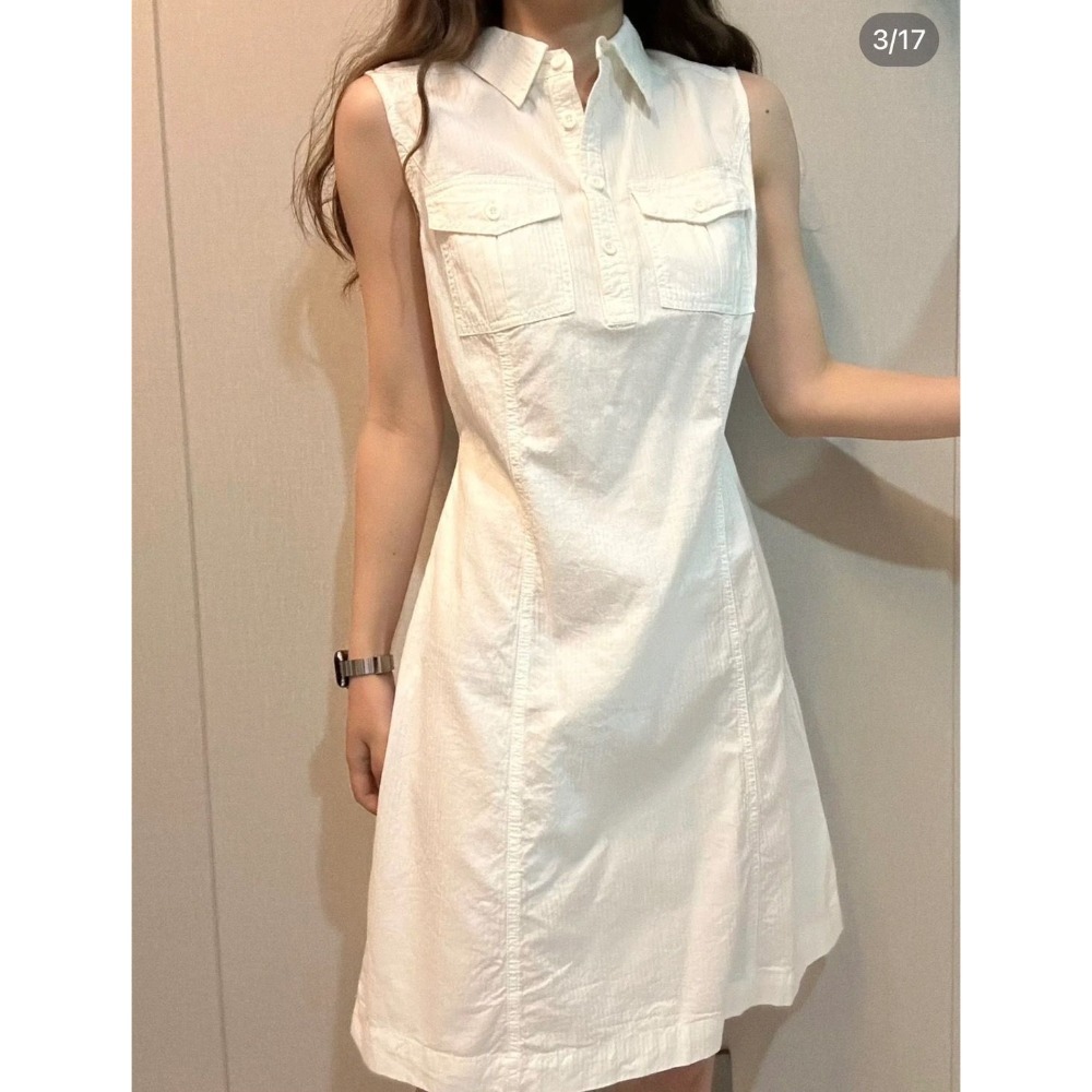 【BM】Caroline Dress 學院風polo領短洋裝-細節圖3
