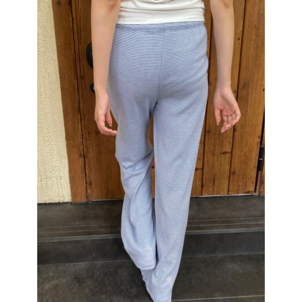 【BM】Anastasia Striped Pants 居家條紋棉褲-細節圖3