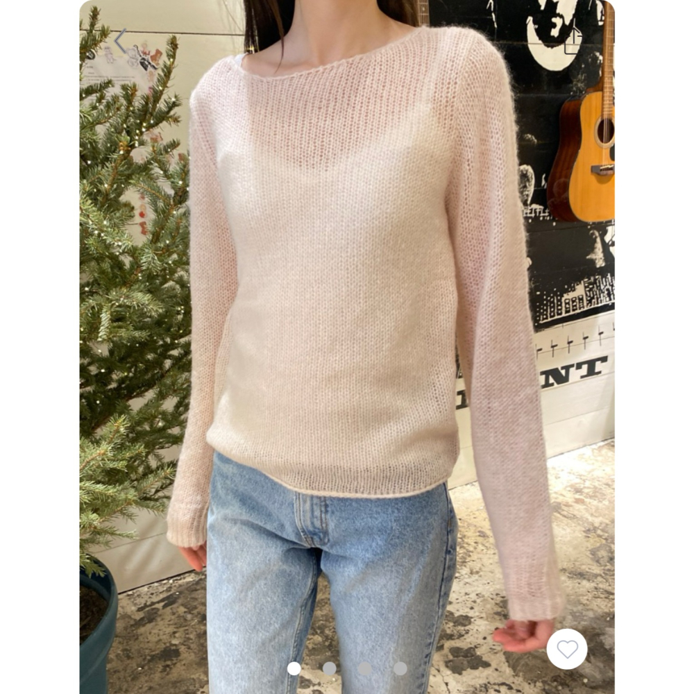 【BM】Colette Boat Neck Sweater 針織罩衫毛衣-細節圖2