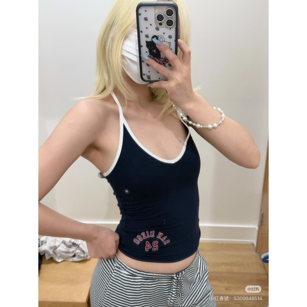 Hollister 綁帶吊帶 xxs