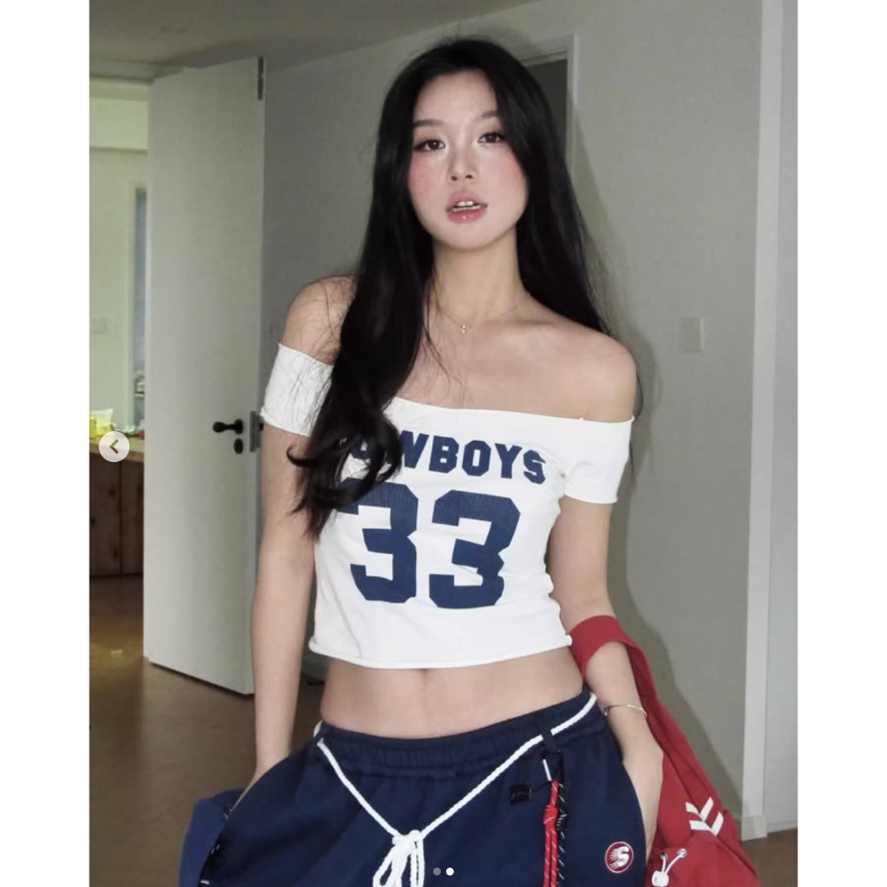 Cowboys 33 斜肩短板踢恤