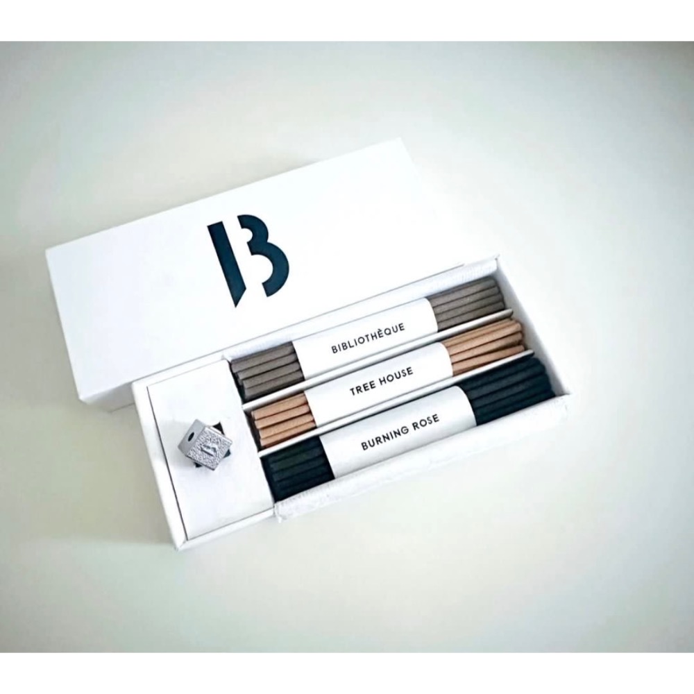 Byredo 無人之境 限定線香 熾熱玫瑰 樹屋 圖書館 線香 體驗包-細節圖2