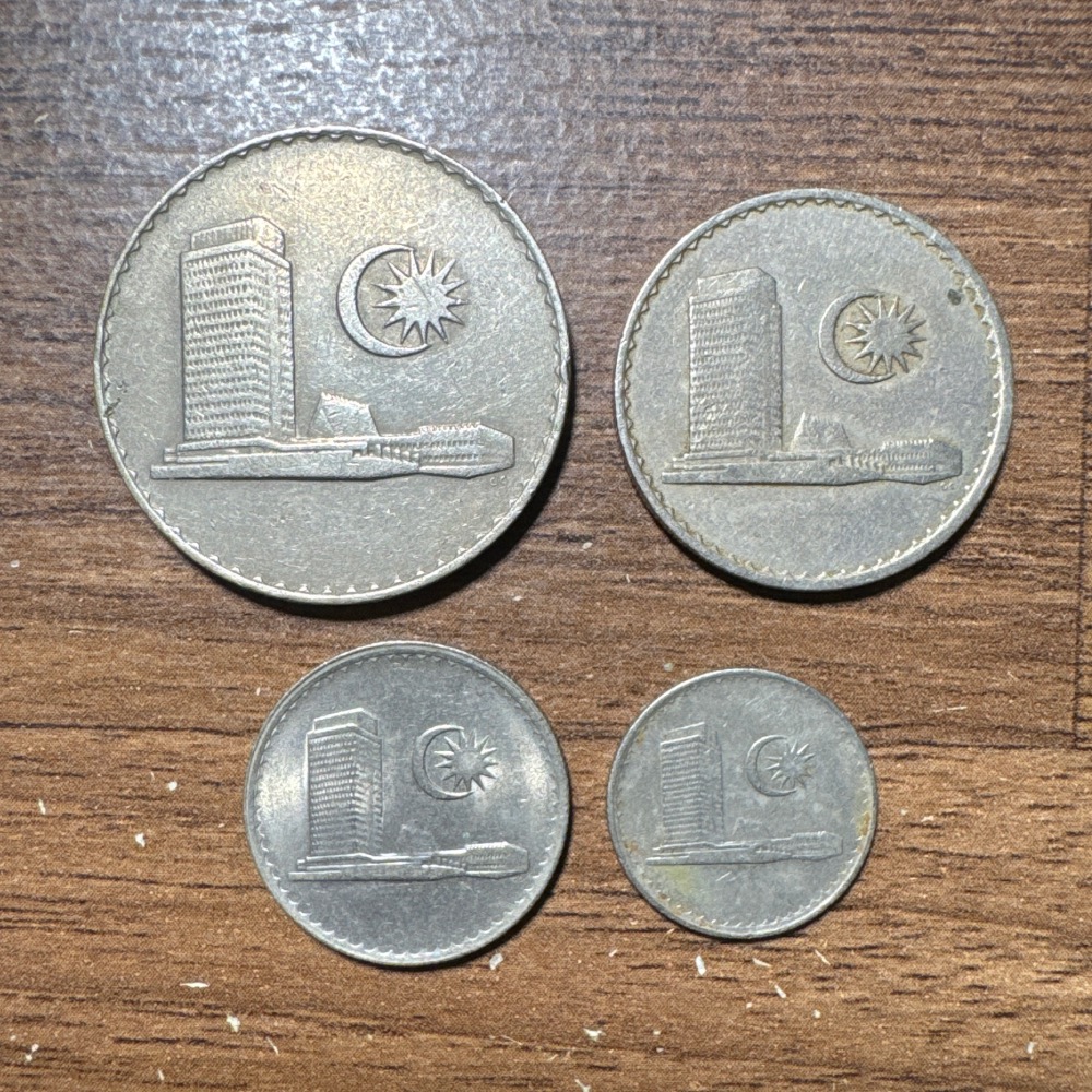 馬來西亞 套幣 一套4枚 錢幣 硬幣 紀念性販售-細節圖2