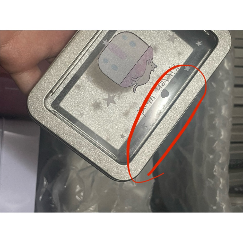 白貓開窗鐵盒-細節圖2